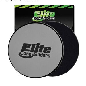 Elite Core Sliders in Gray and Black